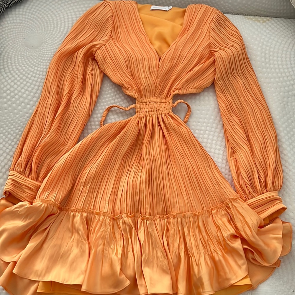 Jonathan simkhai orange dress